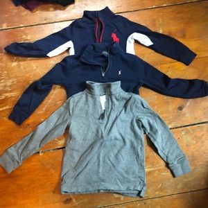 Boys size 6 through seven Long sleeve sweater